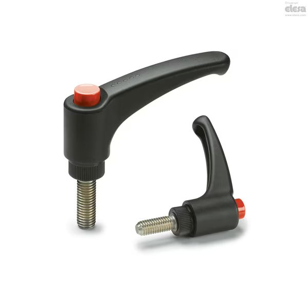 Stainless steel threaded stud, ERX.95 SST-p-1/2-13x1Ã‚Â¾-C6, Elesa, Mfr#: ERX-SST-p (inch sizes)